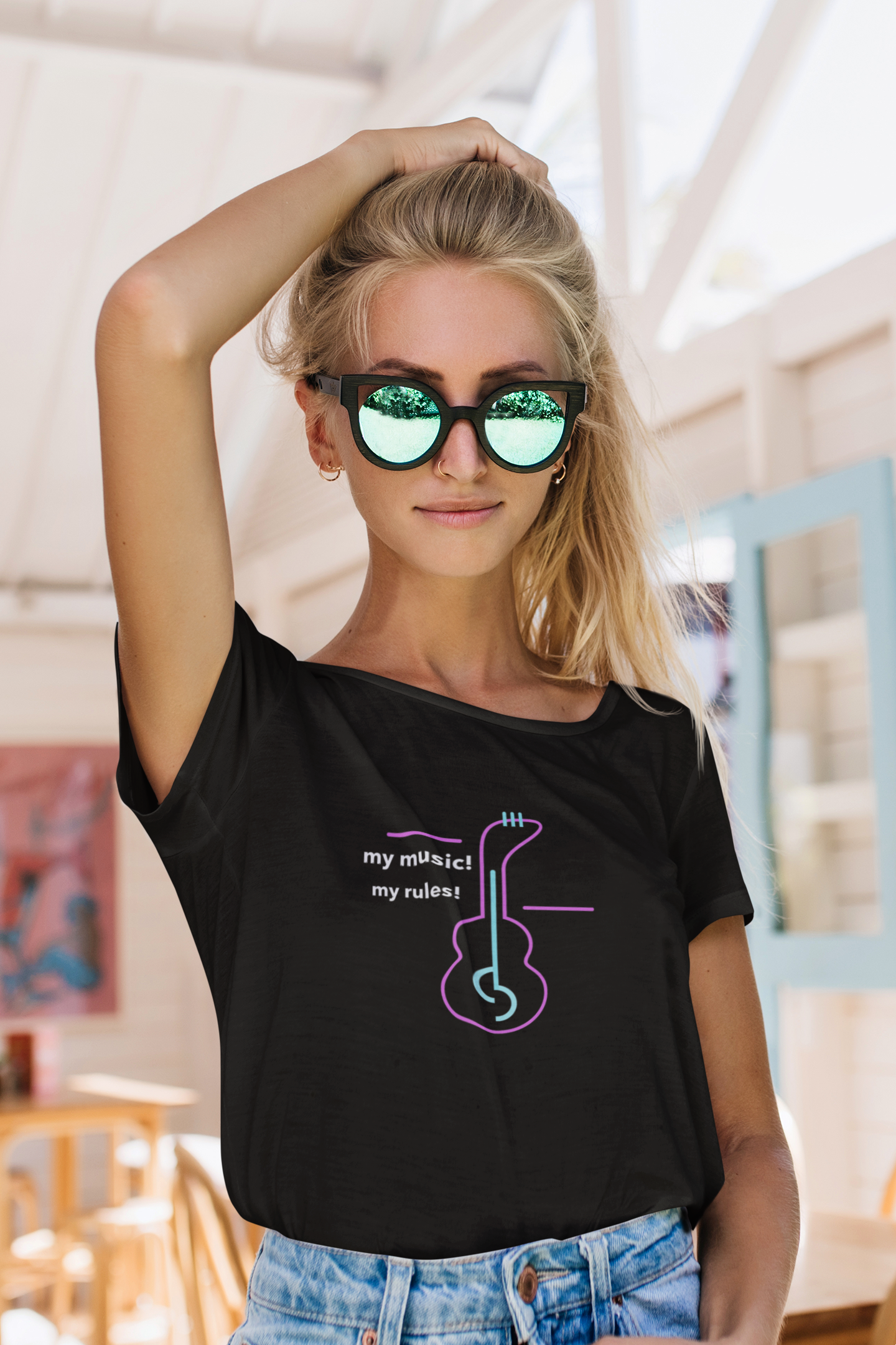 "My music, My rules" Unisex T-Shirt by nasmore