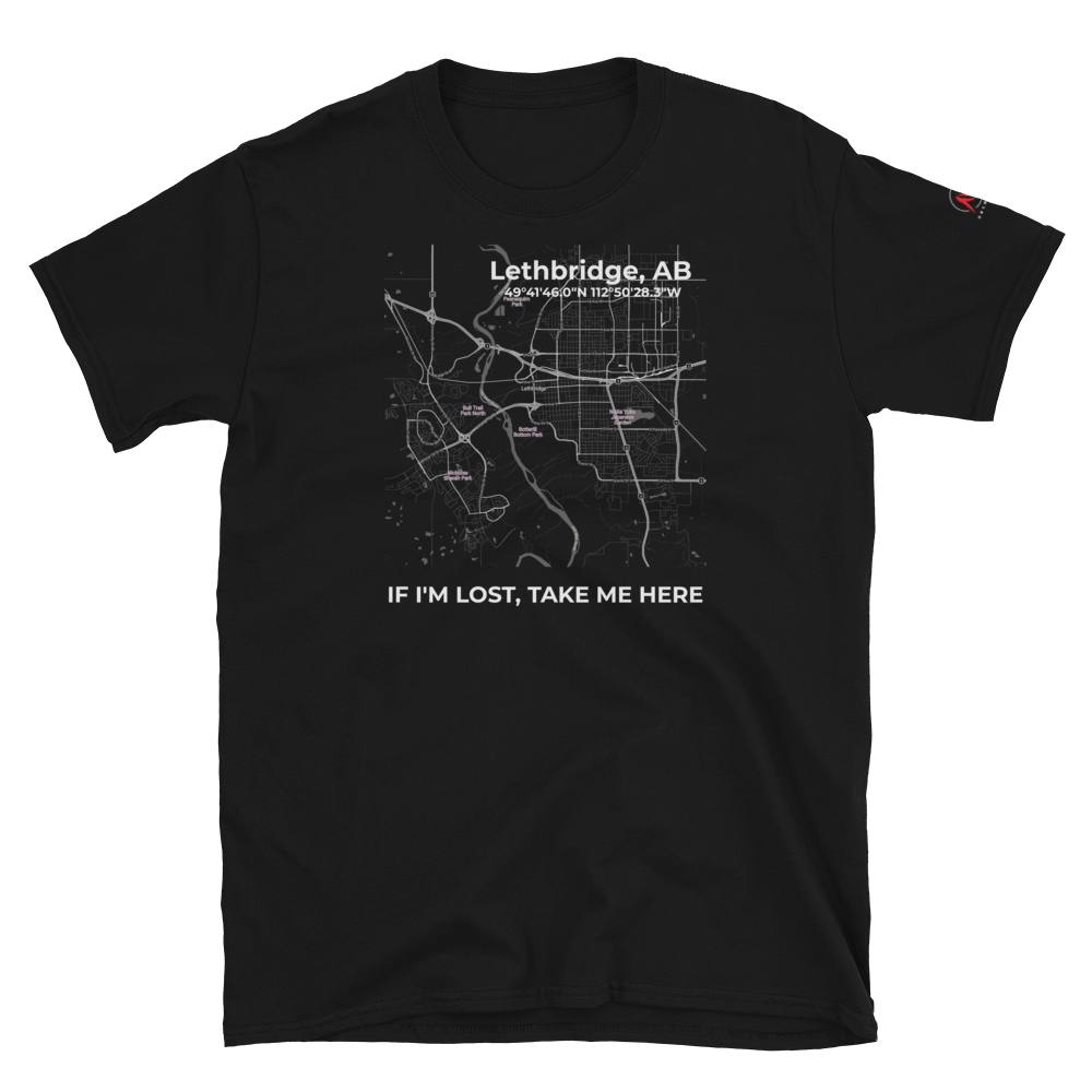 "Lethbridge, AB" Unisex T-Shirt by nasmore