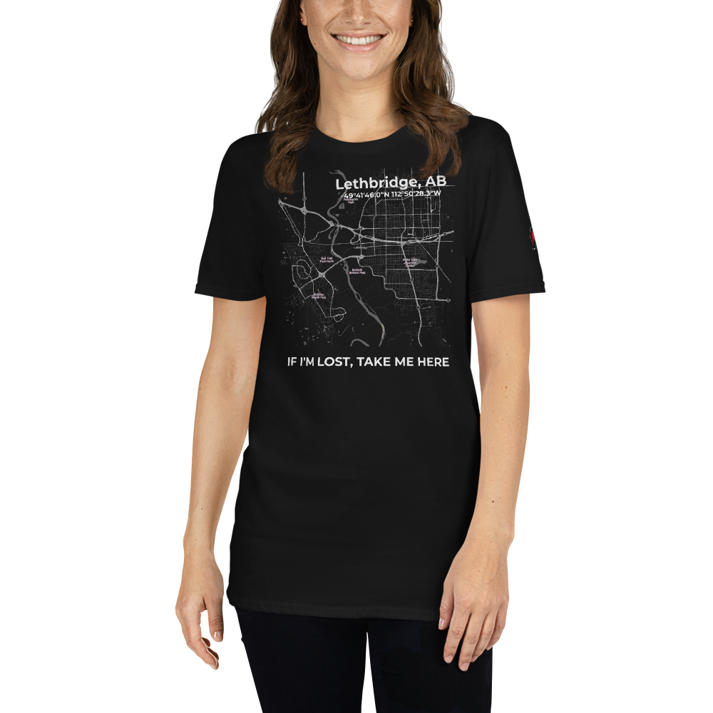 "Lethbridge, AB" Unisex T-Shirt by nasmore