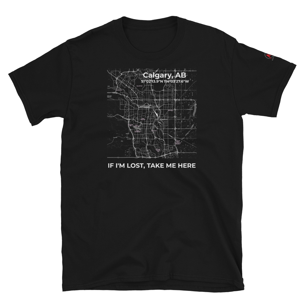 "Calgary, AB" Unisex T-Shirt by nasmore