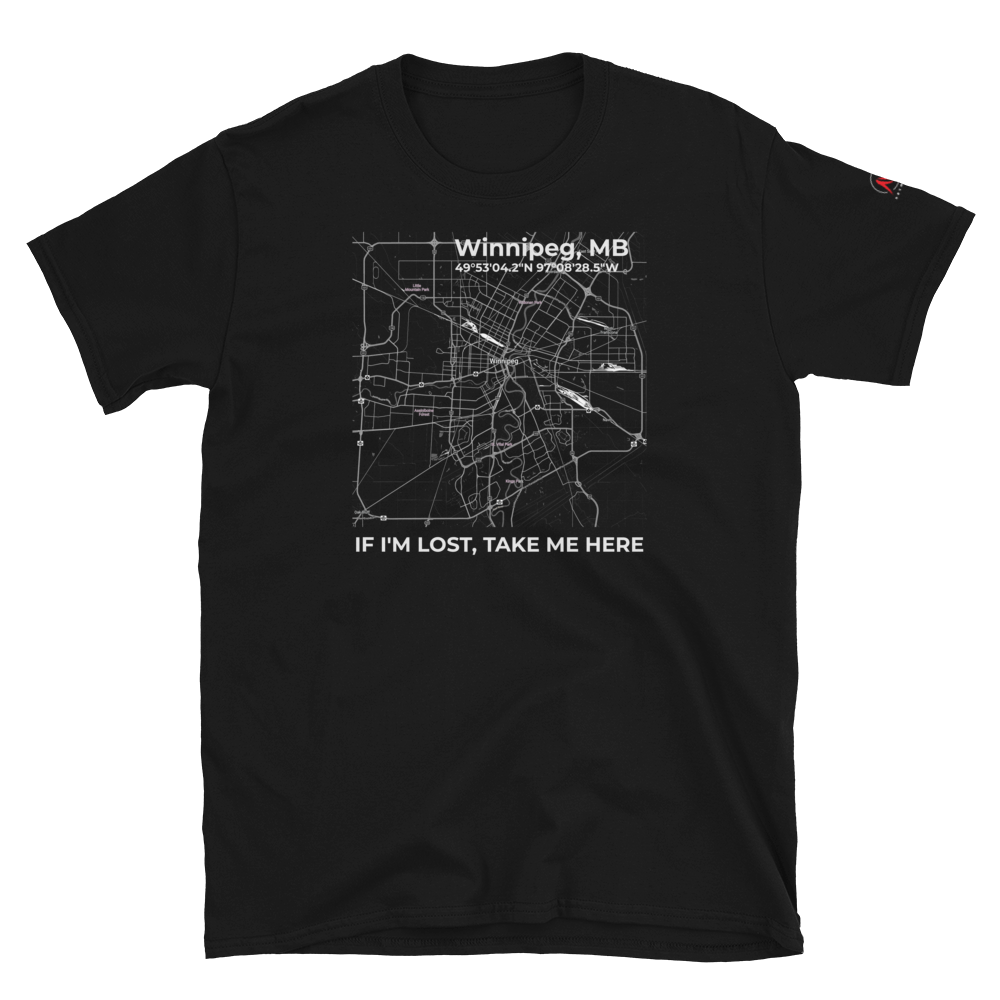 "Winnipeg, MB" Unisex T-Shirt by nasmore
