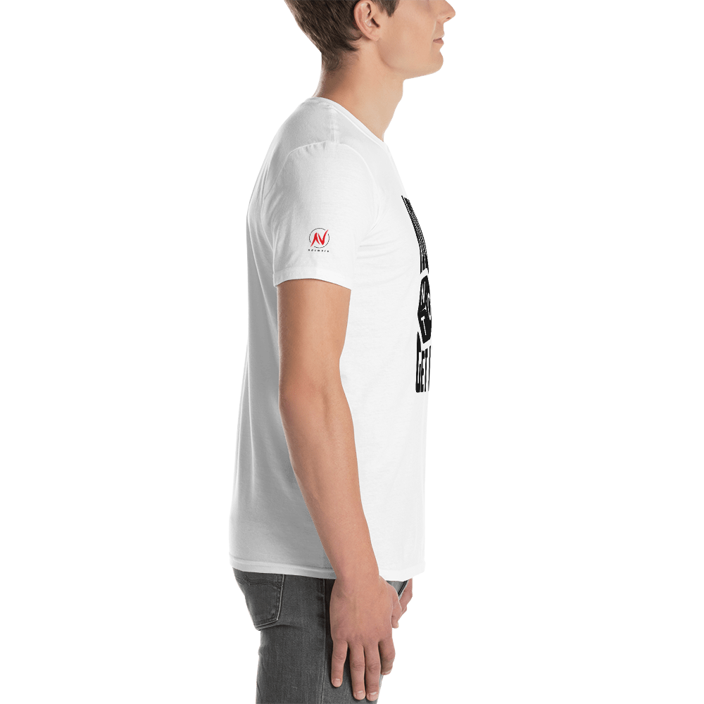 "N-Lucky" - Short-Sleeve Unisex T-Shirt (White)