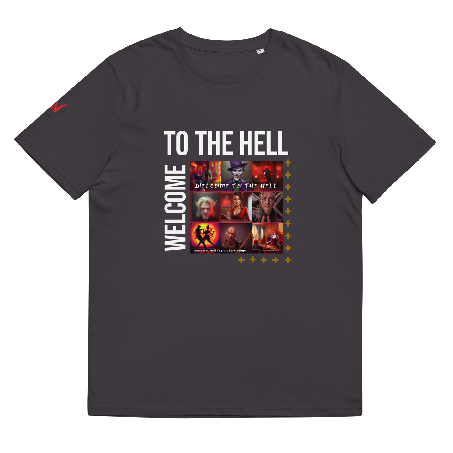 "Welcome to the Hell (Official)" - Unisex organic cotton t-shirt