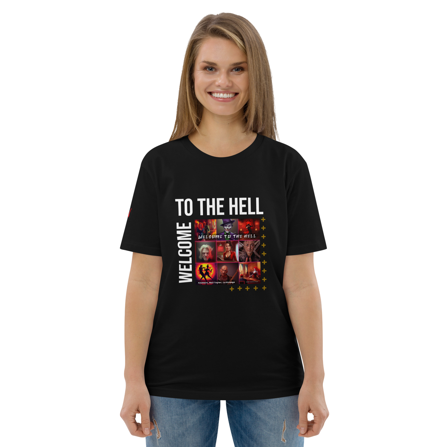 "Welcome to the Hell (Official)" - Unisex organic cotton t-shirt