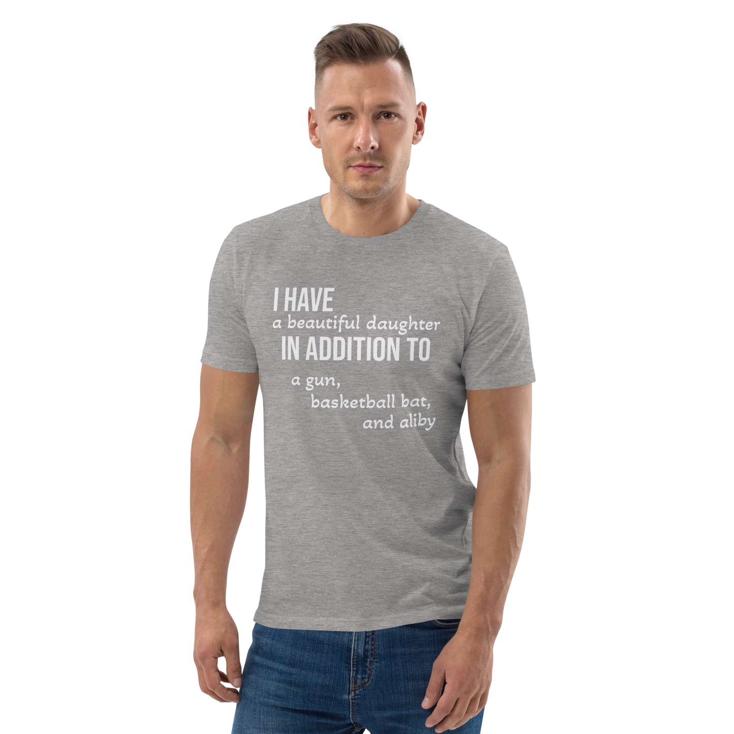 "Serious Dad" - organic cotton t-shirt